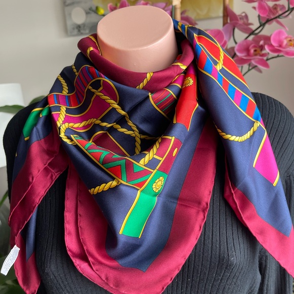 LongChamp Silk Scarf - Picture 9 of 14